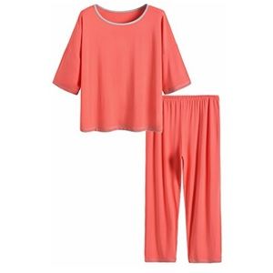 Latuza Women Pajama Pants Coral